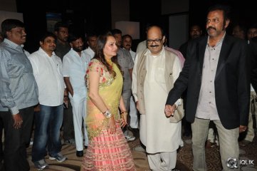 Celebs at Jaya Prada Sister Son Engagement